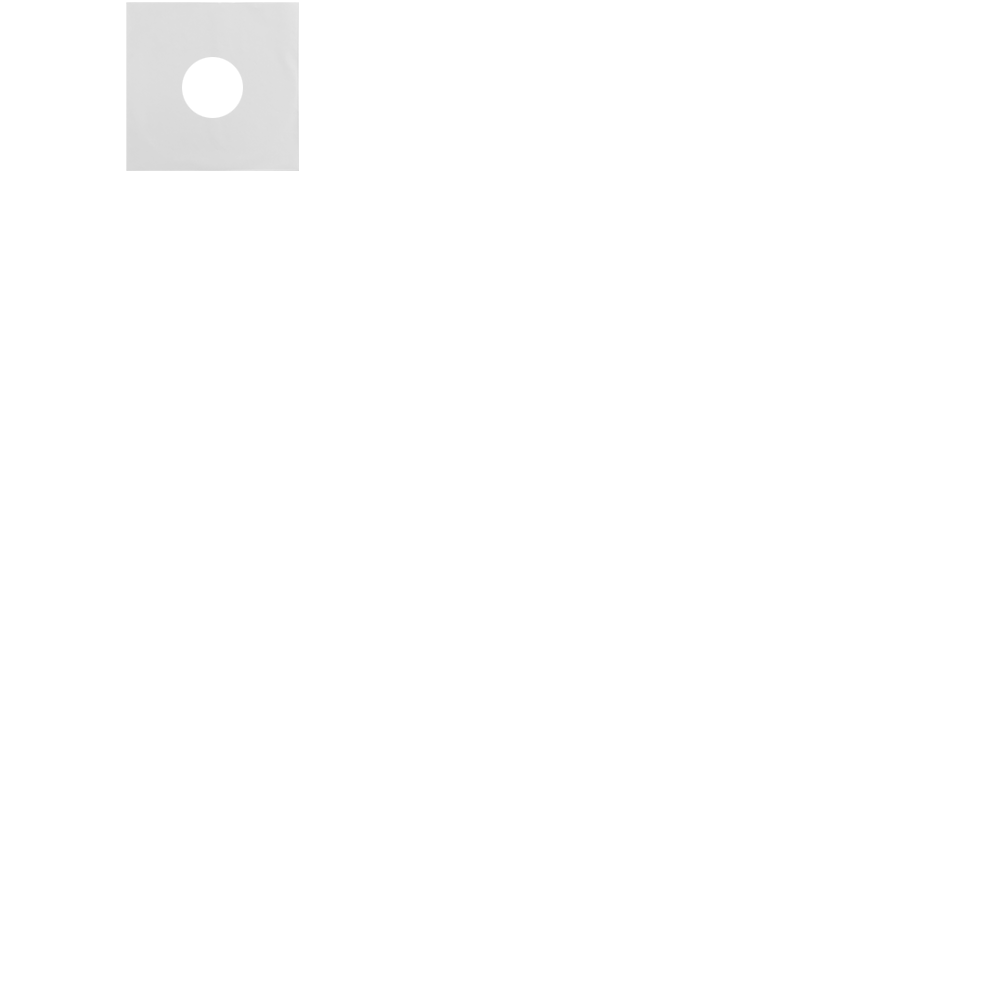 Innenhüllen (A/B): Papierinnenhülle,  2 Mittellöcher, weiß, ungefüttert,